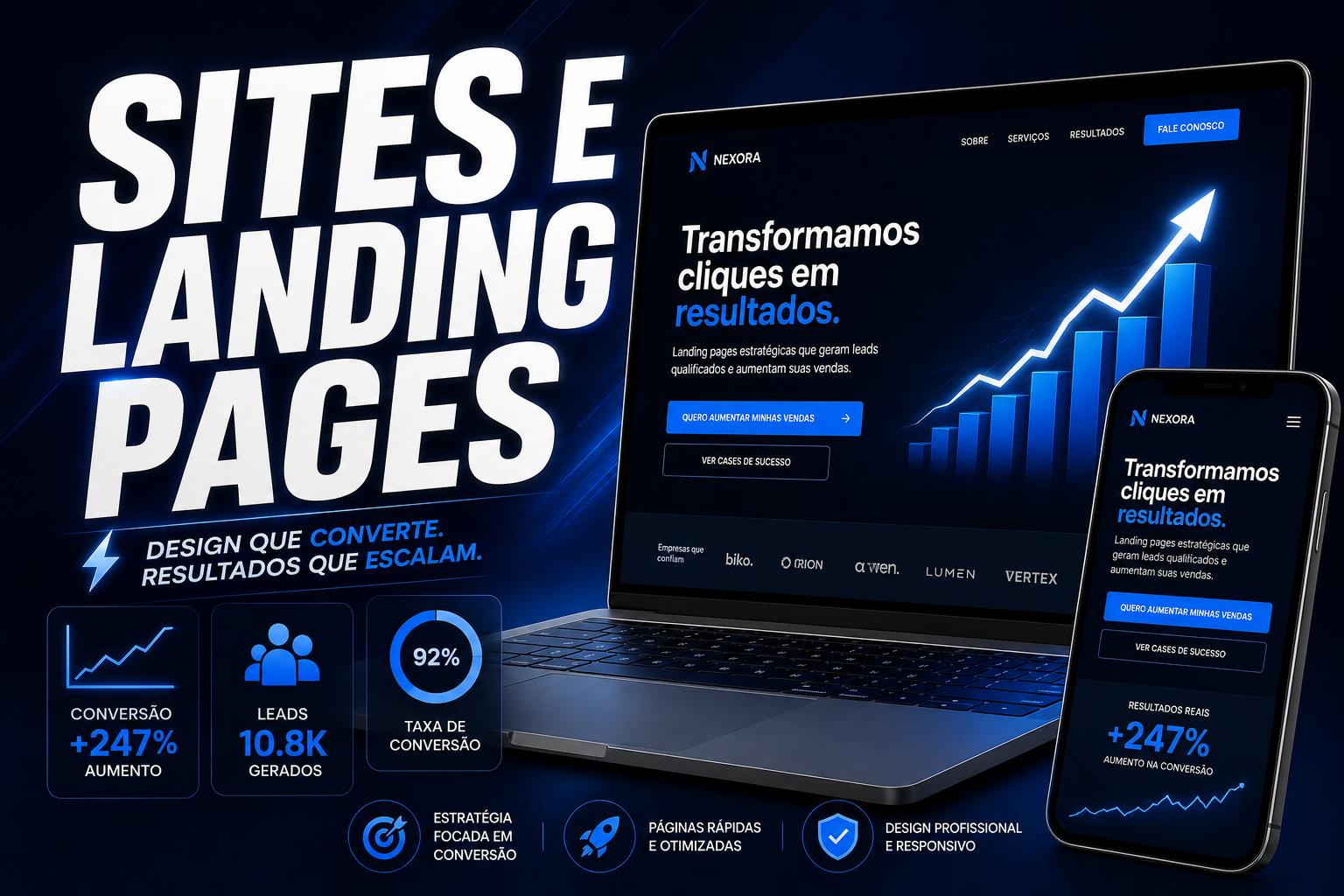 Sites e Landing Pages